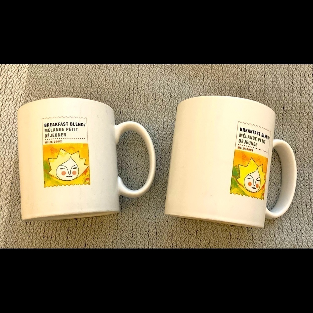 𝅺STARBUCKS Set of two Morning  Blend Mugs